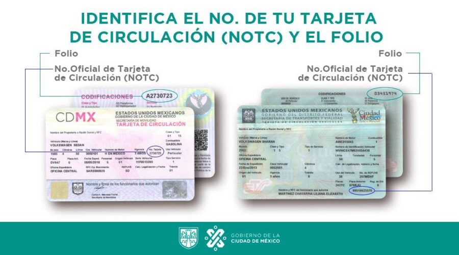 Garantiza seguridad vehicular: Cómo detectar tarjetas de circulación falsas en CDMX